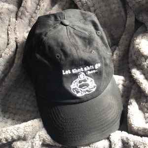 Baseball cap "Let that shit go." - Buddha